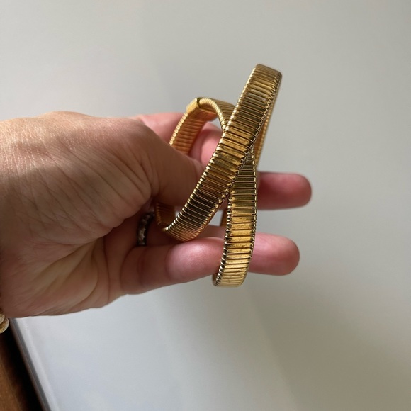 J. Crew Gold Coil Wrap Bracelet - Picture 4 of 14
